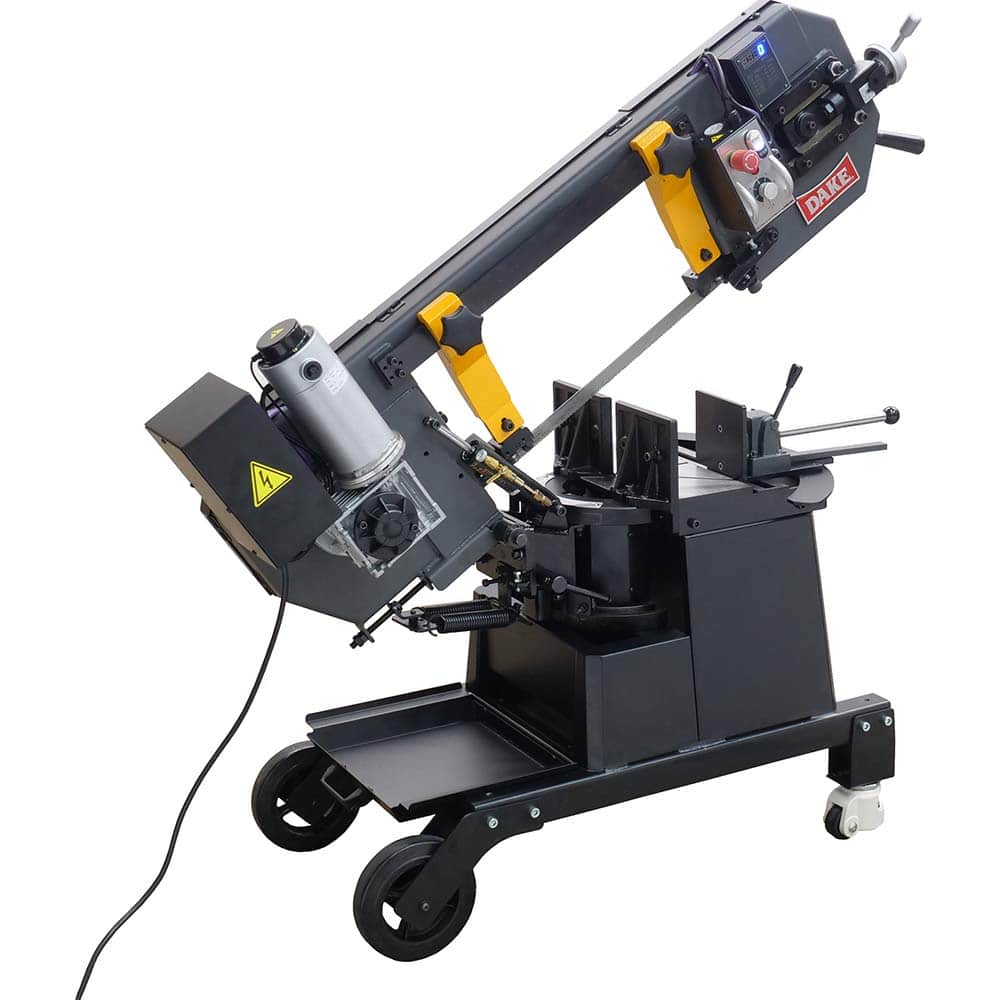 Dake - Horizontal Bandsaws Machine Style: Manual Drive Type: Direct Drive - Exact Industrial Supply