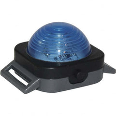 Railhead Corporation - Strobe & Flashing Lights Light Type: Flashing, Steady Lens Color: Blue - Exact Industrial Supply