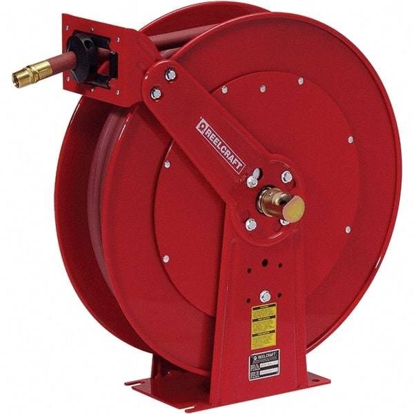 Reelcraft - Hose Reels Style: Spring Retractable Hose Length (Feet): 50 - Exact Industrial Supply