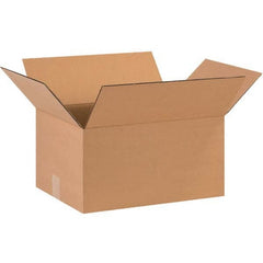 Made in USA - Pack of (25), 12" Wide x 16" Long x 8" High Moving Boxes - Exact Industrial Supply