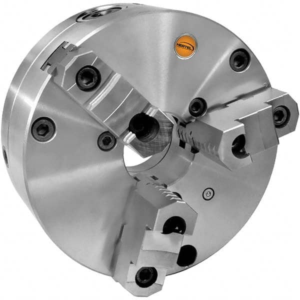 Hertel - Manual Lathe Chucks Chuck Type: Self-Centering Nominal Chuck Size: 6 - Exact Industrial Supply