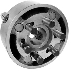 Hertel - Manual Lathe Chucks Chuck Type: Independent Nominal Chuck Size: 8 - Exact Industrial Supply