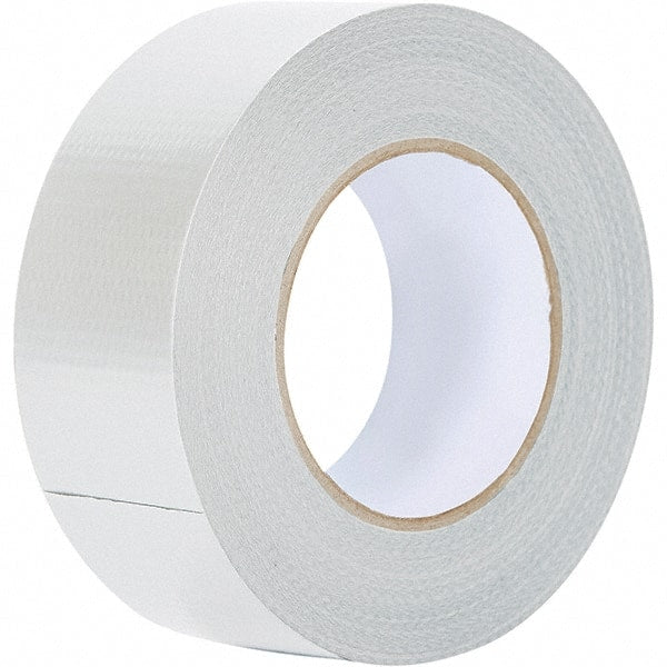 Value Collection - 60 Yd x 2" x 8.7 mil White Polyethylene Cloth Duct Tape - Exact Industrial Supply