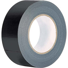 Value Collection - 60 Yd x 2" x 8.7 mil Black Polyethylene Cloth Duct Tape - Exact Industrial Supply