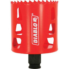 Freud - 2-1/2" Diam, 2-3/8" Cutting Depth, Hole Saw - Bi-Metal Saw, Toothed Edge - Exact Industrial Supply