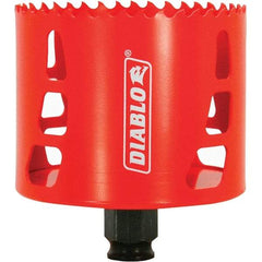 Freud - 3-1/4" Diam, 2-3/8" Cutting Depth, Hole Saw - Bi-Metal Saw, Toothed Edge - Exact Industrial Supply