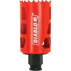 Freud - 1-5/8" Diam, 2-3/8" Cutting Depth, Hole Saw - Bi-Metal Saw, Toothed Edge - Exact Industrial Supply