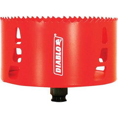 Freud - 5" Diam, 2-3/8" Cutting Depth, Hole Saw - Carbide-Tipped Saw, Toothed Edge - Exact Industrial Supply