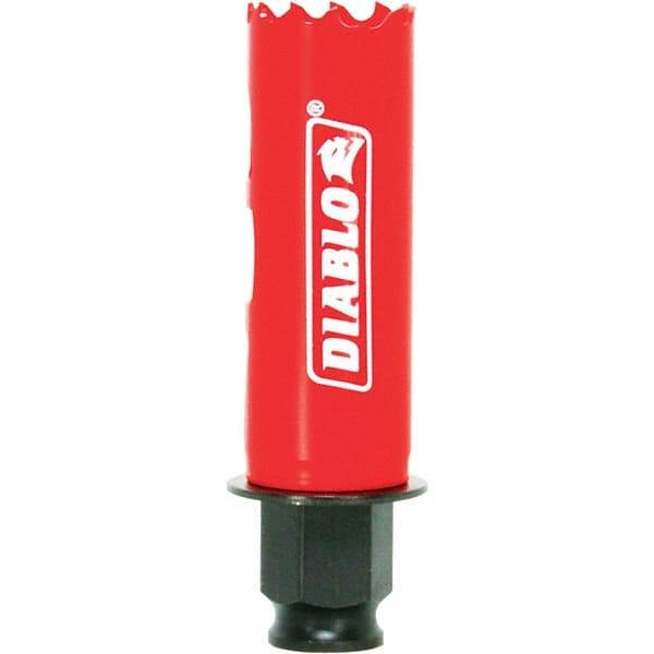 Freud - 1" Diam, 2-3/8" Cutting Depth, Hole Saw - Bi-Metal Saw, Toothed Edge - Exact Industrial Supply