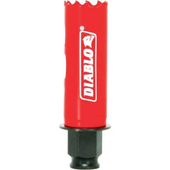 Freud - 1" Diam, 2-3/8" Cutting Depth, Hole Saw - Bi-Metal Saw, Toothed Edge - Exact Industrial Supply