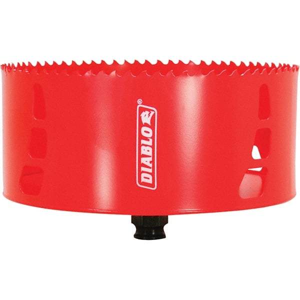 Freud - 6" Diam, 2-3/8" Cutting Depth, Hole Saw - Carbide-Tipped Saw, Toothed Edge - Exact Industrial Supply