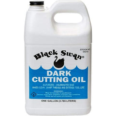 Black Swan - Pipe Cutting & Threading Oil Type: Dark Cutting Oil Container Type: Jug - Exact Industrial Supply