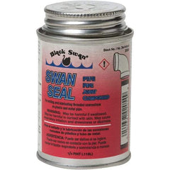 Black Swan - Threaded Pipe Sealants Container Type: Can Container Size: 1/4 Pt. - Exact Industrial Supply