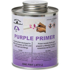 Black Swan - 1 Pt All Purpose Primer/Cleaner - Purple, Use with PVC & CPVC - Exact Industrial Supply