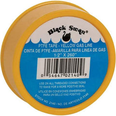 Black Swan - Pipe Sealing Tape Pipe Repair Tape Type: Gas Pipe Repair Tape Width (Inch): 1/2 - Exact Industrial Supply