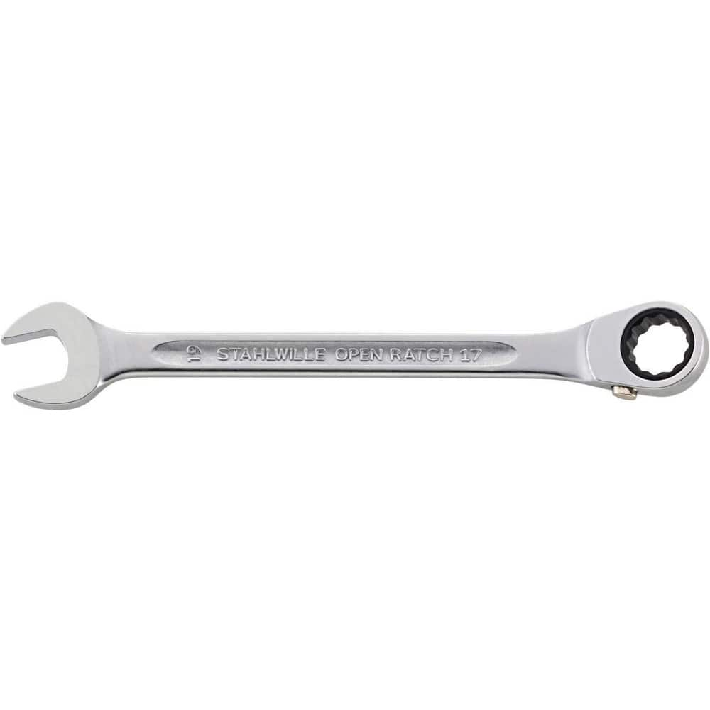 Combination Wrenches; Handle Type: Ergonomic; I-Beam; Tool Type: Inch; Head Type: Offset; Box End Type: 12-Point; Wrench Size (Decimal Inch): 0.6880; Material: Chrome Alloy Steel; Finish: Chrome-Plated; Head Offset Angle: 15; Opening Angle: 15; Overall Le