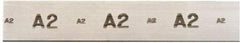 Starrett - 18 Inch Long x 4 Inch Wide x 3/16 Inch Thick, Tool Steel Air Hardening Flat Stock - + 0.250 Inch Long Tolerance, + 0.000-0.005 Inch Wide Tolerance, +/- 0.001 Inch Thickness Tolerance, +/- 0.001 Inch Square Tolerance, AISI Type A2 Air Hardening - Exact Industrial Supply