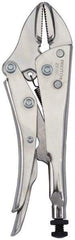 Proto - 9-1/4" OAL Straight Jaw Locking Pliers - 5/8" Jaw Width, 1-21/32" Jaw Depth - Exact Industrial Supply
