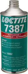 Loctite - 32 Fl Oz, Amber Adhesive Activator - Exact Industrial Supply