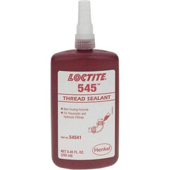 Loctite - 250 mL, Red, Thread Sealant - Series 545 - Exact Industrial Supply