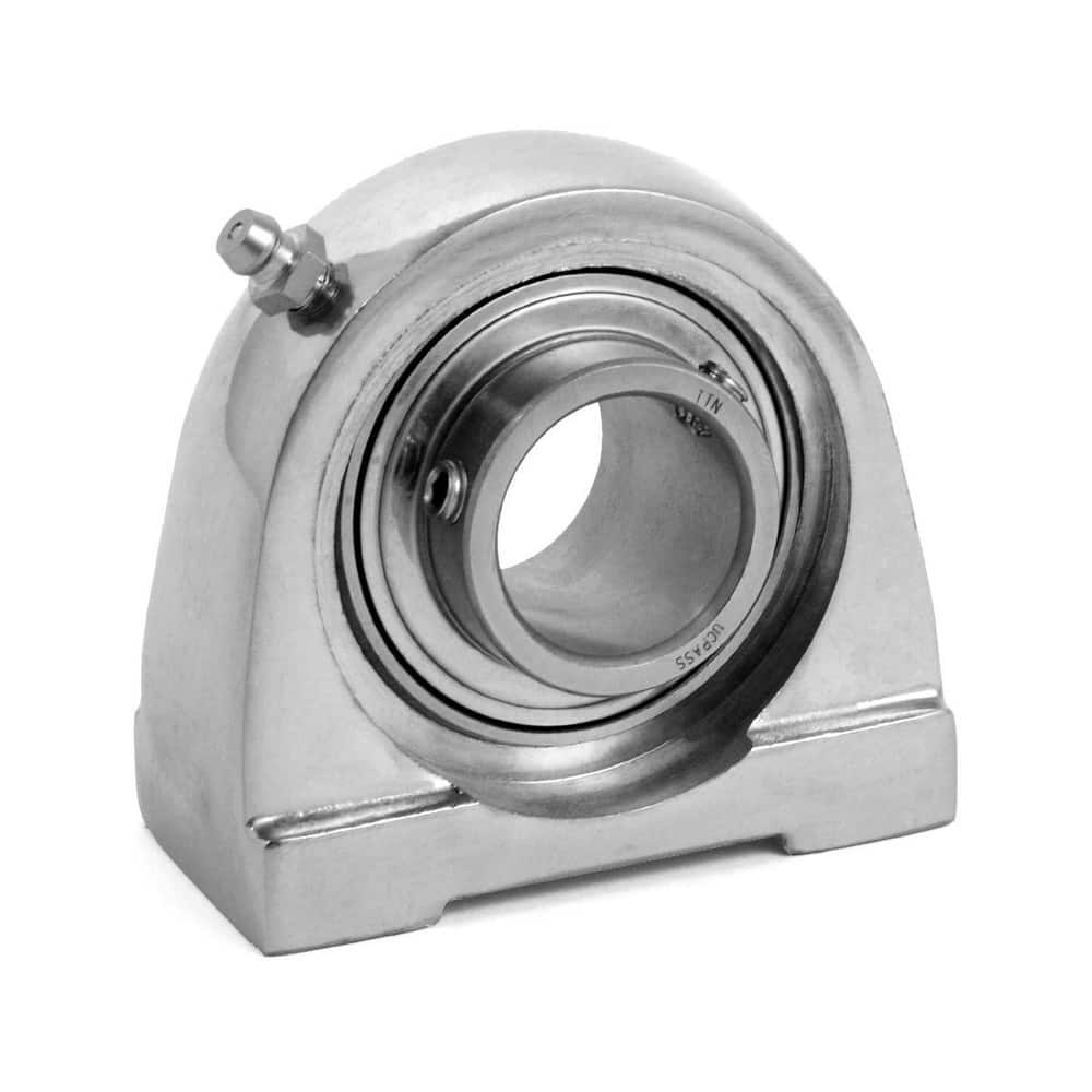 Mounted Bearings & Pillow Blocks; Bearing Insert Type: Wide Inner Ring; Bolt Hole (Center-to-center): 50.8 mm; Housing Material: Stainless Steel; Lock Type: Set Screw; Static Load Capacity: 1225.00; Number Of Bolts: 2; Maximum RPM: 6490.000; Series: UCPAS