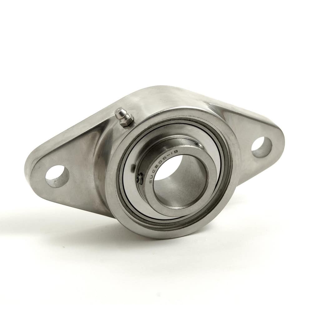 Mounted Bearings & Pillow Blocks; Bearing Insert Type: Wide Inner Ring; Bolt Hole (Center-to-center): 117 mm; Housing Material: Stainless Steel; Lock Type: Set Screw; Static Load Capacity: 2000.00; Number Of Bolts: 2; Maximum RPM: 4950.000; Series: UCFLSS