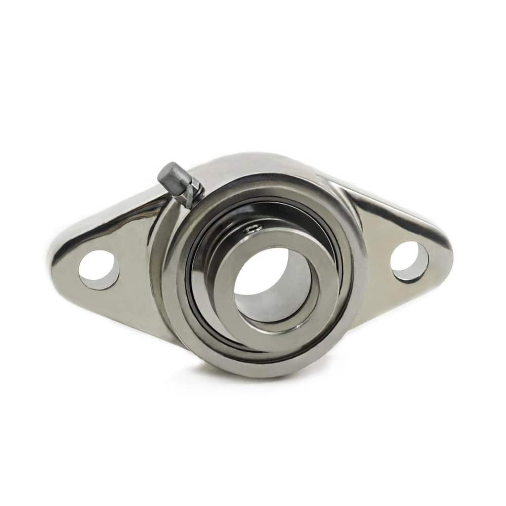 Mounted Bearings & Pillow Blocks; Bearing Insert Type: Wide Inner Ring; Bolt Hole (Center-to-center): 130 mm; Housing Material: Stainless Steel; Lock Type: Eccentric; Static Load Capacity: 3300.00; Number Of Bolts: 2; Maximum RPM: 4300.000; Series: HCFLSS