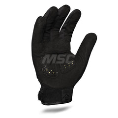 Tactical Gloves: Size 2XL Black, Padded Palm Grip