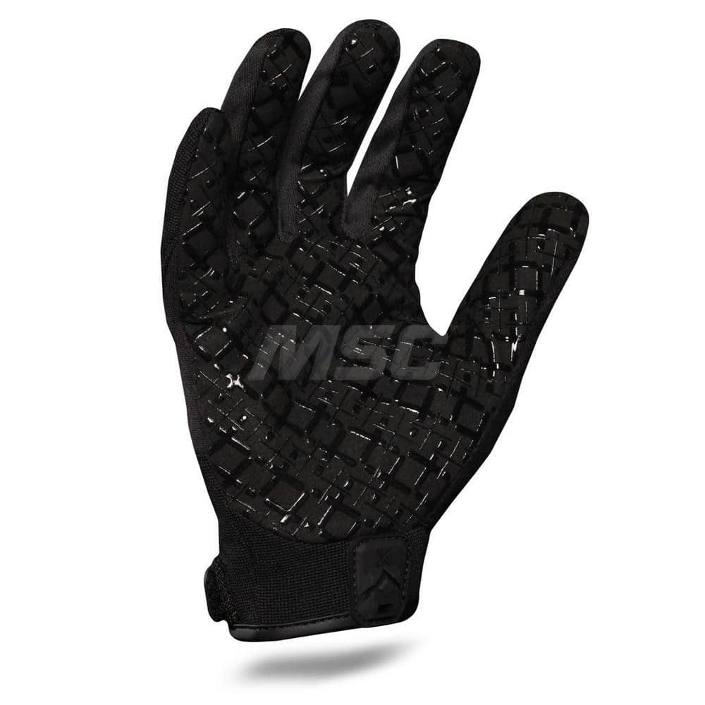 Tactical Gloves: Size 2XL Black, Diamond Embossed Grip