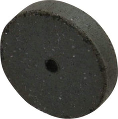 Cratex - 5/8" Diam x 1/16" Hole x 1/8" Thick, Surface Grinding Wheel - Silicon Carbide, Coarse Grade, 25,000 Max RPM, Rubber Bond, No Recess - Exact Industrial Supply