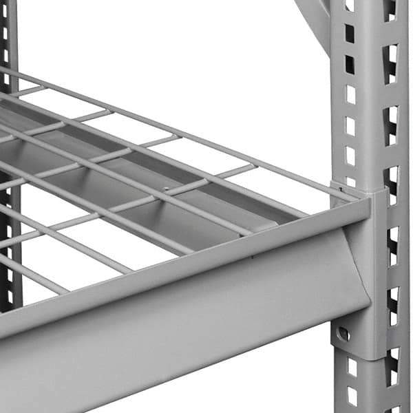 Tennsco - 96" Wide, Open Shelving Accessory/Component - 24" Deep, Use with Tennsco Bulk Storage Rack - Exact Industrial Supply