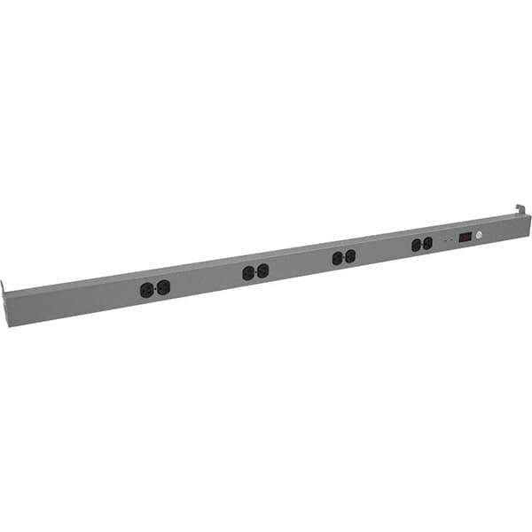 Tennsco - Workbench & Workstation Accessories   Type: Power Bar    For Use With: Tennsco Packing Tables - Exact Industrial Supply