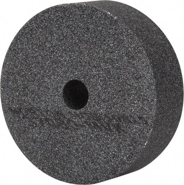 Norton - 80 Grit Silicon Carbide Type 1 Internal Grinding Wheel - 3" Diam x 1/2" Hole x 1" Thick, 10,825 Max RPM, Type 1 Medium Grade, M Hardness, Vitrified Bond, No Recess - Exact Industrial Supply