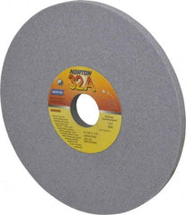 Norton - 8" Diam x 1-1/4" Hole x 3/8" Thick, K Hardness, 60 Grit Surface Grinding Wheel - Aluminum Oxide, Type 1, Medium Grade, 3,600 Max RPM, Vitrified Bond, No Recess - Exact Industrial Supply