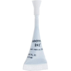 Loctite - 0.5 mL, White, Medium Strength Threadlocker - Series 242 - Exact Industrial Supply