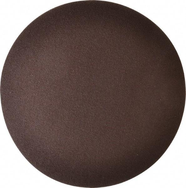 Norton - 5" Diam, 180 Grit Aluminum Oxide Adhesive PSA Disc - Fine Grade, Maroon, X Weighted Backing, Flexible - Exact Industrial Supply