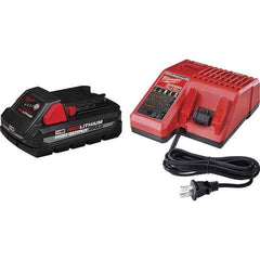 Milwaukee Tool - Power Tool Batteries Voltage: 18.00 Battery Chemistry: Lithium-Ion - Exact Industrial Supply