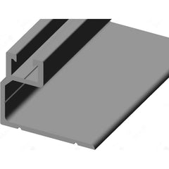 Clamp, Hanger & Support Accessories; Type: Signifix Large Corner Angle Channel Extrusion; C-Rail; For Use With: SIGNFIX ™ Modular Sign Support Systems; Type: Signifix Large Corner Angle Channel Extrusion; C-Rail; For Use With: SIGNFIX ™ Modular Sign Suppo