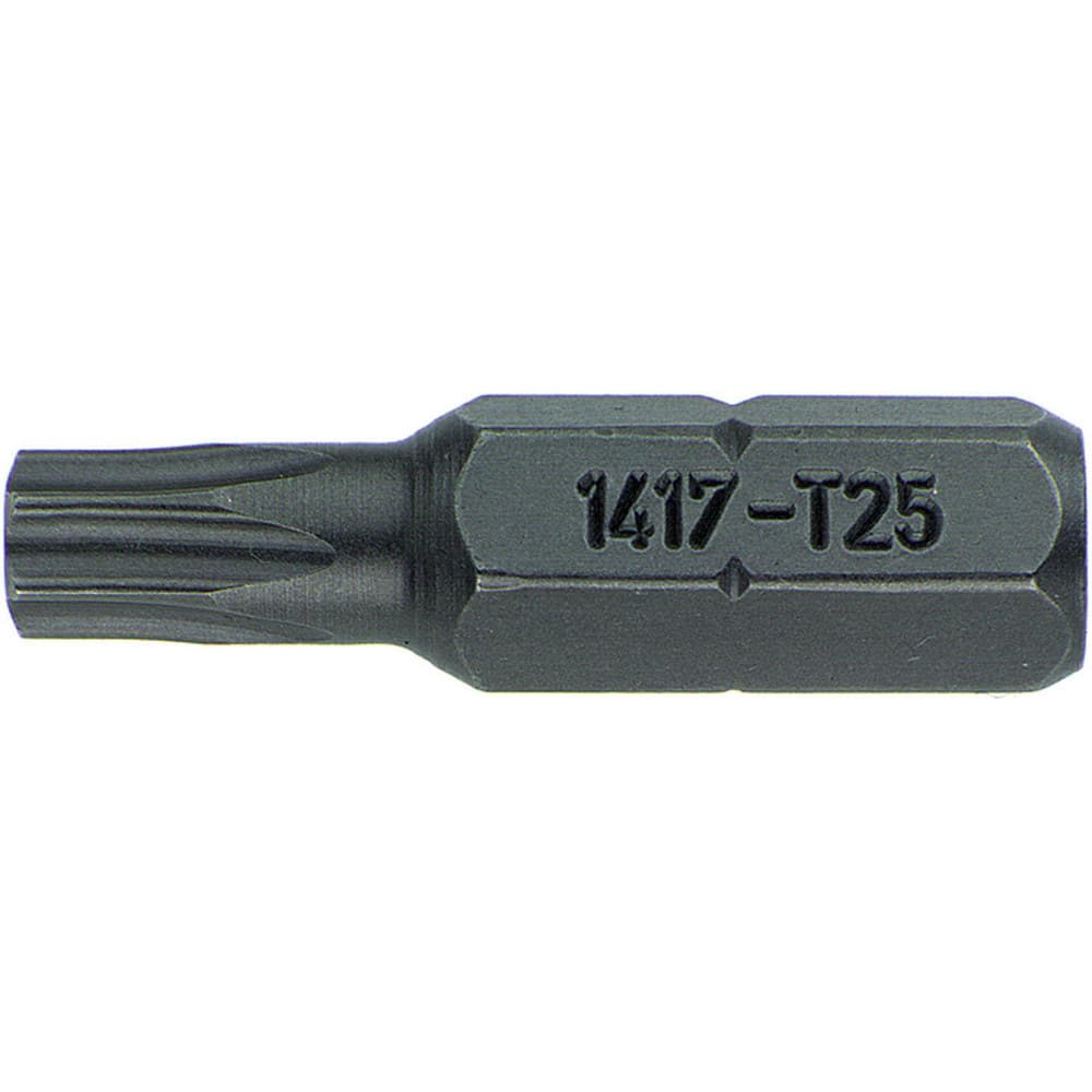 Power & Impact Screwdriver Bits & Holders; Bit Type: Torx; Power Bit; Hex Size (Inch): 5/16 in; Blade Width (mm): 5.00; Blade Thickness (mm): 5.0000; Drive Size: 5/16 in; Body Diameter (Inch): 5/16 in; Torx Size: T27; Overall Length (Inch): 1-3/8 in; Numb