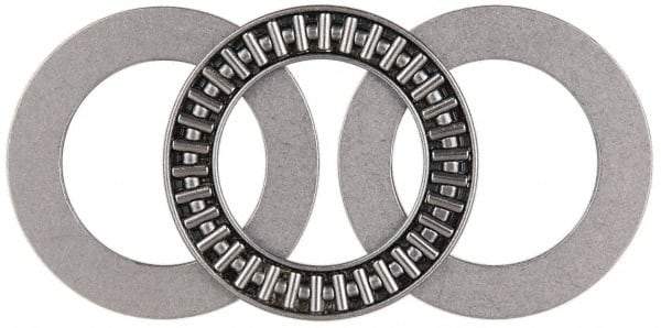 Kurt - 3 Piece Vise Thrust Bearing Assembly - Steel - Exact Industrial Supply