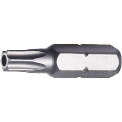 Power & Impact Screwdriver Bits & Holders; Bit Type: Torx; Power Bit; Hex Size (Inch): 1/4 in; Blade Width (mm): 5.00; Blade Thickness (mm): 5.0000; Drive Size: 1/4 in; Body Diameter (mm): 5.000; Torx Size: T27; Overall Length (Decimal Inch): 1.0000; Numb