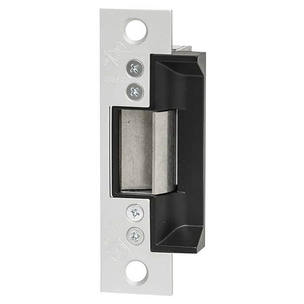 Electric Strikes; Product Type: Electric Strike; Length (Inch): 4.88; Power Type: AC; Strike Material: Stainless Steel; Door Frame Material: Hollow Metal & Wood; Voltage: 24V; For Use With: Adams Rite Deadlatches or Cylindrical Locksets with 1/2″ to 5/8″