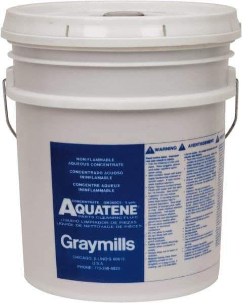 Graymills - 5 Gal Pail Parts Washer Fluid - Water-Based - Exact Industrial Supply