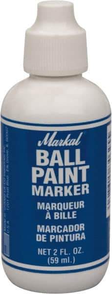 Markal - Blue Paint Marker - Alcohol Base Ink - Exact Industrial Supply