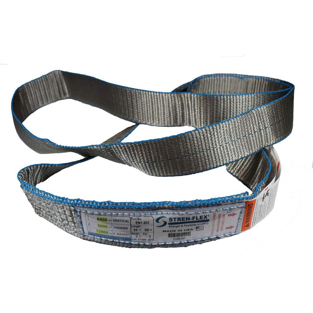 Slings & Tiedowns (Load-Rated); Sling Type: Endless; Length (Feet): 12; Vertical Capacity (Lb.): 9400; Choker Capacity (Lb.): 7520; Width (Inch): 3; Basket Capacity (Lb.): 18800; Eye Type: No Eye; Sling Material: Polyester; Sling Width: 3 in; Number Of Pl