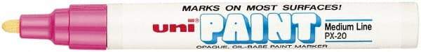Sharpie - Pink Paint Marker - Bullet Tip - Exact Industrial Supply
