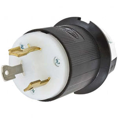 Hubbell Wiring Device-Kellems - 277 VAC 30A NEMA L7-30P Industrial Twist Lock Plug - Exact Industrial Supply