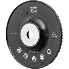 PFERD - Disc Backing Pads; Backing Pad Type: Disc Backing Pad ; Pad Diameter (Inch): 5 ; Maximum RPM: 12200.000 ; Thread Size: 5/8-11 ; Density: Hard - Exact Industrial Supply