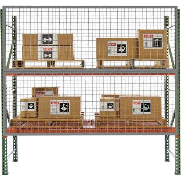 Husky - 9' Wide x 3' High, Temporary Structure Rack Guard - Exact Industrial Supply
