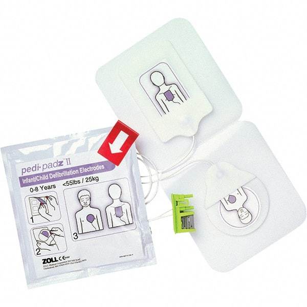 Zoll - Defibrillator (AED) Accessories Type: Child CPR Pad Compatible AED: Zoll AED Plus - Exact Industrial Supply